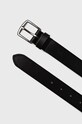 Kožený pásek Tiger Of Sweden T49055001 černá AW21