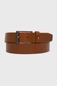 Kožený pásek Tommy Hilfiger hnědá AM0AM07985.4890