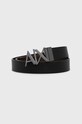 Armani Exchange pasek skórzany czarny 951017.CC505