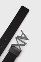 Armani Exchange pasek skórzany 951017.CC505 czarny SS23
