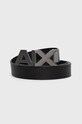 Кожаный ремень Armani Exchange чёрный 951058.CC505.NOS