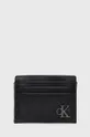 czarny Calvin Klein Jeans Etui na karty K60K608401.4890 Damski