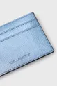 Шкіряний гаманець Karl Lagerfeld блакитний
