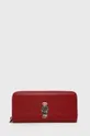 czerwony Polo Ralph Lauren Portfel skórzany 427849315001 Damski