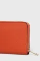 Шкіряний гаманець Furla помаранчевий