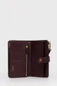burgundské Kožená peňaženka Lauren Ralph Lauren