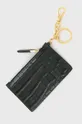 Kožená peňaženka Lauren Ralph Lauren zelená