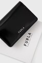 Furla Etui na karty skórzane czarny WP00154.T20000.O6000