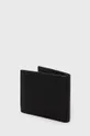 Kožni novčanik + privjesak Calvin Klein crna