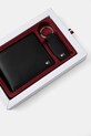 Tommy Hilfiger portafolgio in pelle e portachiavi AM0AM07931.4890