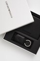 Kožená peněženka + klíčenka Emporio Armani černá Y4R222.Y068E