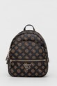 Ruksak Guess MANHATTAN imitácia kože hnedá HWPG69.94320
