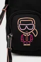 czarny Karl Lagerfeld Plecak 215W3037