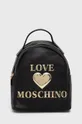 fekete Love Moschino hátizsák Női