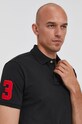 Polo majica Polo Ralph Lauren crna 710814437001