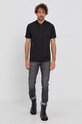 HUGO Polo 50454205 50454205 czarny AW21