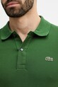 Lacoste polo bawełniane PH4012. zielony