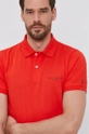 oranžová Polo tričko Tommy Hilfiger