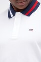 Хлопковое поло Tommy Jeans DM0DM06576.4890 белый