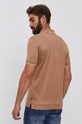 Oblečenie Bavlnené polo tričko Boss 50459486 béžová
