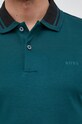 Boss Polo de bumbac 50464267 verde