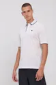 biały Emporio Armani polo bawełniane