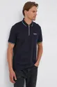 σκούρο μπλε Βαμβακερό μπλουζάκι πόλο Armani Exchange Ανδρικά