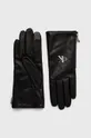 μαύρο Δερμάτινα γάντια Calvin Klein Jeans Γυναικεία