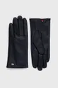 σκούρο μπλε Δερμάτινα γάντια Tommy Hilfiger Γυναικεία