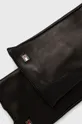 Шкіряні рукавички Tommy Hilfiger чорний