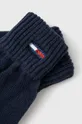 Γάντια Tommy Jeans σκούρο μπλε