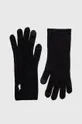 μαύρο Γάντια Polo Ralph Lauren Γυναικεία