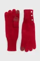 κόκκινο Γάντια Lauren Ralph Lauren Γυναικεία