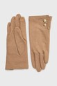 Lauren Ralph Lauren Rękawiczki 454822991003 wełna beżowy 454822991003