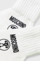 Moschino gyapjú kesztyű fehér