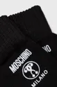 Rokavice Moschino črna