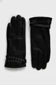 чёрный Кожаные перчатки Morgan Женский
