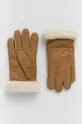 коричневый Замшевые перчатки UGG Женский