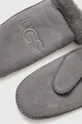 UGG guanti in camoscio grigio