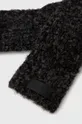 Rukavice s primjesom vune UGG Boucle Ribbed crna