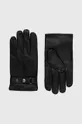 чёрный Кожаные перчатки Armani Exchange Мужской