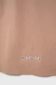 Calvin Klein Szalik z domieszką wełny różowy