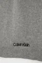 Šál s prímesou vlny Calvin Klein sivá