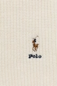 Polo Ralph Lauren Szalik z domieszką wełny 455858412002 beżowy