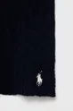 Vlnený šál Polo Ralph Lauren tmavomodrá