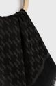 Hedvábný šátek Karl Lagerfeld černá