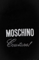 Μάλλινο κασκόλ Moschino μαύρο