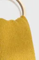 Superdry sál gyapjú keverékből sárga