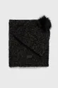 чорний Шапка та шарф з домішкою вовни UGG Boucle Жіночий
