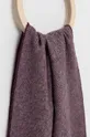 Вовняний шарф Eton фіолетовий